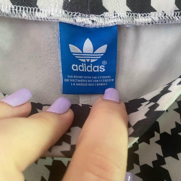 ADIDAS RARE CHECKERED LEGGING - Picture 6 of 8